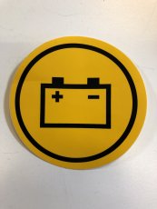 Batteri-dekal 95 mm