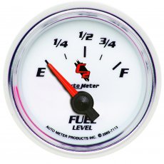 Autometer "C2", Tankmätare, 0-90 Ω, 52 mm