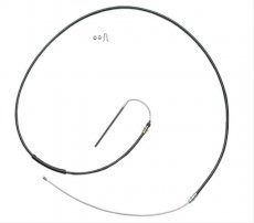 Handbromswire BC93847, främre Dodge 1989-93