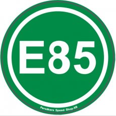 E85 dekal klistermärke