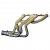 Headersisolering Speed Sleeves, Beige, V8-kit