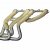 Headersisolering Speed Sleeves, Beige, V8-kit