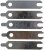 Startmotorshims GM 5 stycken