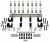 Rullvippor Shaft mounted 1.75, Ford FE 352-428