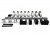 Rullvippor Shaft mounted 1.75, Ford FE 352-428