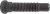 Hjulbult 5/8"-11 x 2,750" x 0,690"