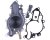 Vattenpump GM V6 173, 1980-88