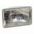 Sealed Beam 4" x 6,5", hel/halvljus