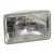 Sealed Beam 4" x 6,5", hel/halvljus