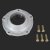 Strange pinion Support, Heavy Duty Drag Race Style, Aluminium, Ford 9-tum