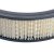 Luftrenare 14" x 3" svart