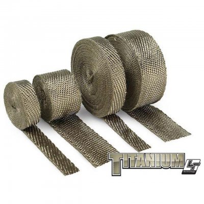 Headersbandage Titanium 25,4 mm x 15,24 m