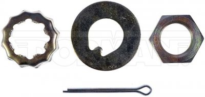 Mutterkit hjulspindel 3/4"-16