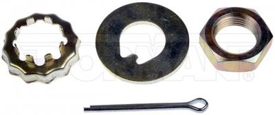 Mutterkit hjulspindel 3/4"-16