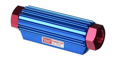 Bränslefilter In-Line 1/2" NPT in/ut, 15 Micron