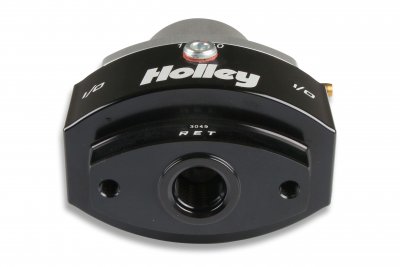 Holley bränsleregulator Billet, 4 to 65 psi (Förgasare/EFI)