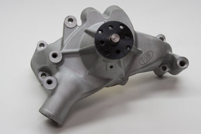 Högvolyms lång vattenpump i Aluminium till Chevy BB 1969-87