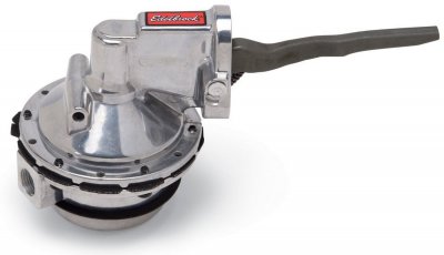 Persåkers Speedshop Performer RPM, Mechanical, 110 gph at 6 psi, 3/8 in NPT Inlet, 3/8 in NPT Outlet, Aluminum, Polished, Gas, B