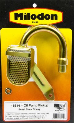 Milodon Oljepickup 8,5", Chevy SB