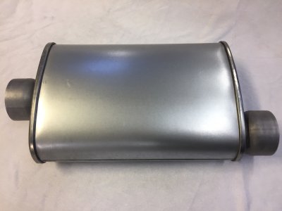 Talladega Turbo oval ljuddämpare 3"