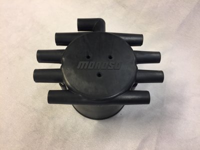 Moroso fördelarlock med 4 tändkablar åt varje håll, Chevy SB/BB