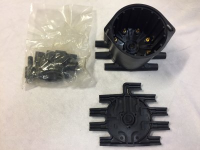 Moroso fördelarlock med 4 tändkablar åt varje håll, Chevy SB/BB