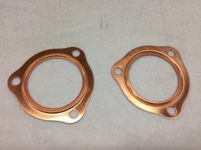 Kollektorpackning i koppar 3-bult, 2,5"