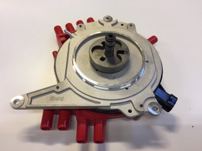 Fördelare Chevy LT1 Optispark 1994-97, röd