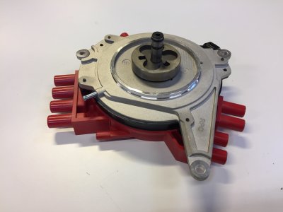 Fördelare Chevy LT1 Optispark 1994-97, röd