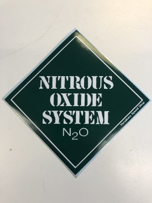 NOS-dekal 140 x 140 mm