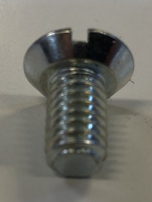 Försänkt spårskruv UNC 5/16" x 16 mm