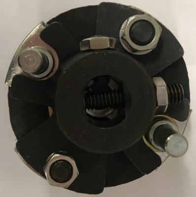 Hardykoppling 3/4" DD x 3/4" 30-spline, GM