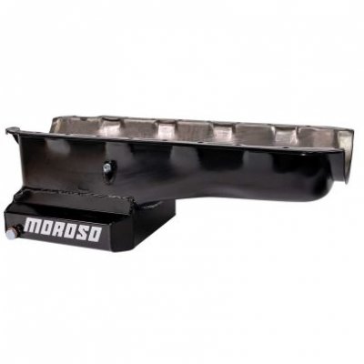 Moroso oljetråg 8" djupt, 7 quarts Chevy BB