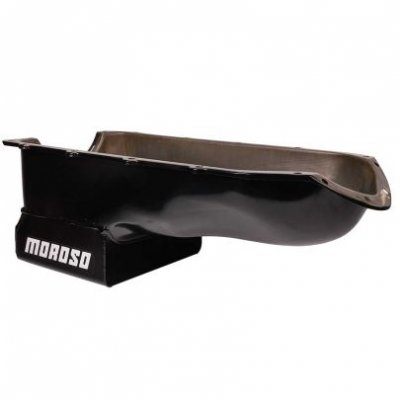 Moroso oljetråg 7 quarts 8,5" djupt, Pontiac V8