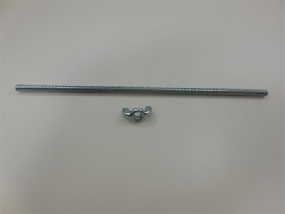 Pinnbult till luftrenare, 1/4"-20 x 9"