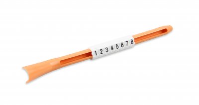 MSD tändkablar 8,5 mm, HEI/Non-HEI, svarta halvklara, rak modell