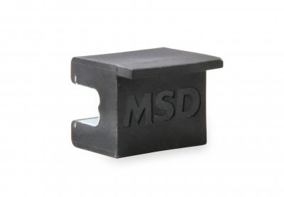 MSD tändkablar 8,5 mm, HEI/Non-HEI, svarta halvklara, rak modell