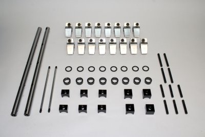 PRW rullvippor i Aluminium, Shaft Mount 1.5:1, Mopar BB (B/RB, 383-440)
