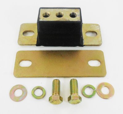 Växellådsfäste i svart Polyurethane, GM TH350/400