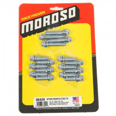 Moroso insugsbultar 3/8"-16, Chevy BB