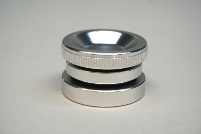 Påfyllningslock Billet Aluminium, Bolt-On, Silver