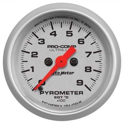 Autometer "Ultra-Lite", Pyrometer (EGT), 0-900 °C, 52 mm