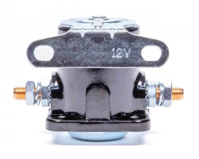 Startsolenoid/relä, Heavy Duty, Ford Style, svart