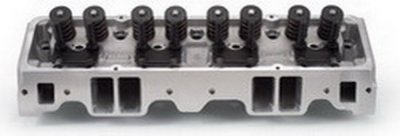 Edelbrock topplock E-street 64cc, Chevy SB 1955-86