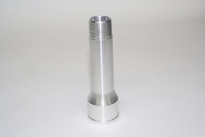 Aluminiumnippel till elvattenpump, 3/4" NPT x 5" x 1,5"