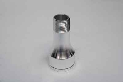 Aluminiumnippel till elvattenpump, 3/4" NPT x 3" x 1,75"