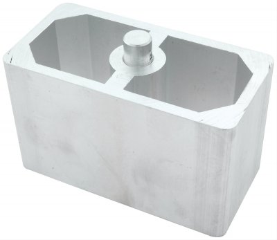 Sänkningsblock i Aluminium, 3" hög
