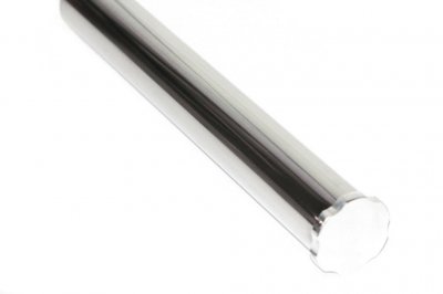 Polished Stainless Steel Overflow Tank. Overflow measures 2 x 15 and holds 22 oz of fluid. It features new style twist-in cap an