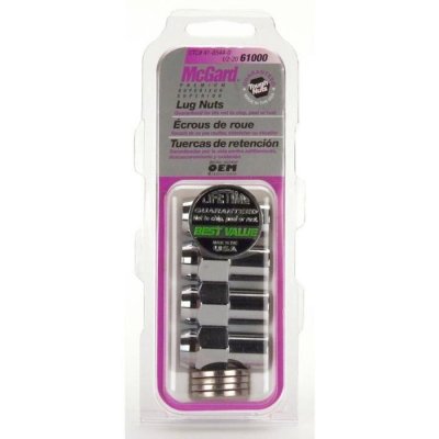 Hjulmuttrar 1/2"-20 x 19 mm