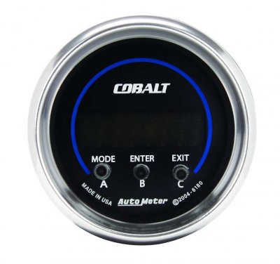 Autometer "COBALT", Kombinationsmätare (Acc, 0-60 ft, Q-Mile), 52 mm